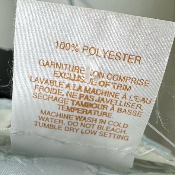 Diamond Tea XL Crinkle Satin Long Zip Robe NWT - Picture 15 of 16